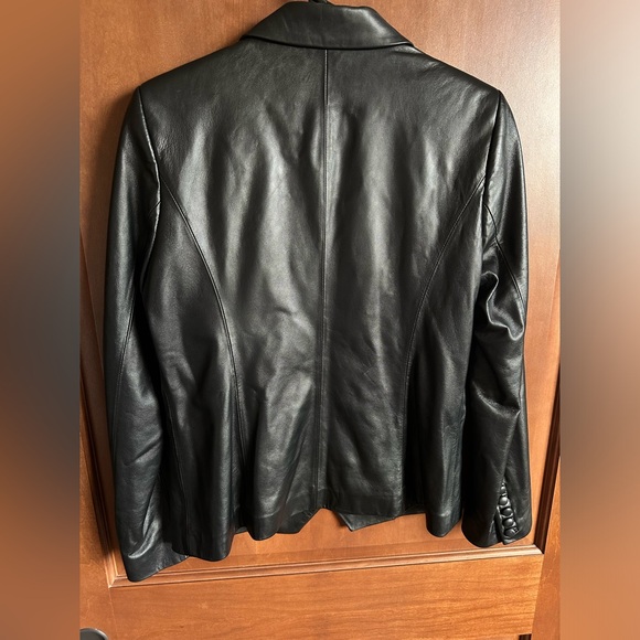 🖤Antonio Melani 100% Leather Blazer🥂 - Picture 6 of 8